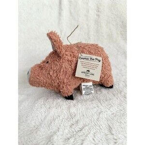 Apricot Lane Farms Emma Pig Organic Cotton Plush Toy 8” Stuffed Animal